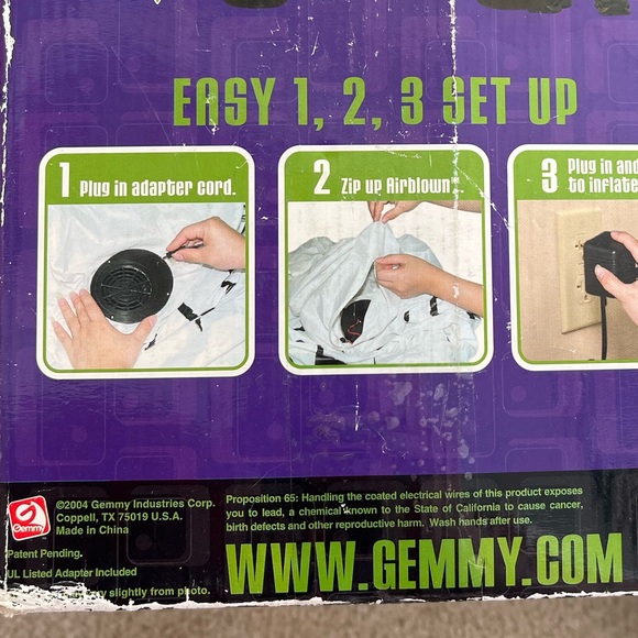 Rare Gemmy Halloween inflatable